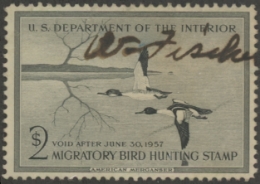 Scan of RW23 1956 Used F-VF