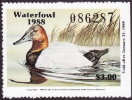 Scan of MO10 1988 MNH F-VF
 FVF