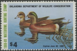 Scan of OK9 1988 MNH F-VF
 FVF