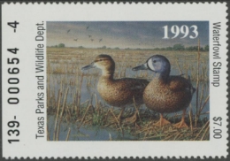 Scan of TX13 1993 MNH VF