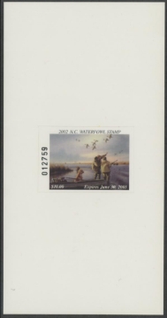 Picture of 2002 North Carolina Duck Stamp MNH VF