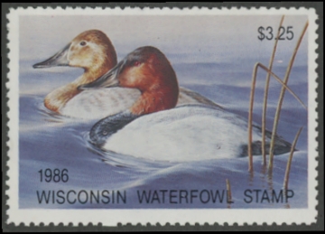 Picture of 1986 Wisconsin Duck Stamp  MNH VF