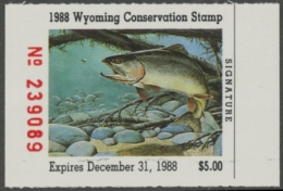 Scan of WY5 1988 MNH VF