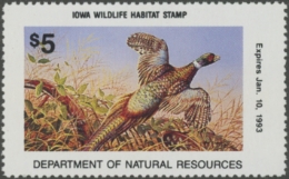 Picture of 1992 Iowa Wildlife Habitat Stamp MNH VF