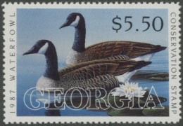 Scan of GA3 1987 MNH VF