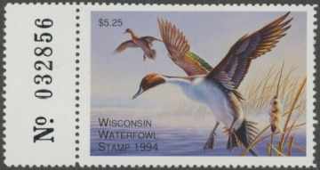 Picture of 1994 Wisconsin Duck Stamp MNH VF
