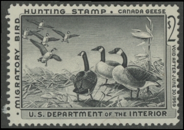 Scan of RW25 1958 Unsigned, NG Fine