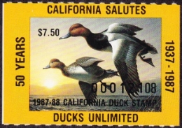 Scan of CA17 1987 MNH VF