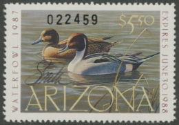 Scan of AZ1AS 1987 MNH VF
 Artist Signed