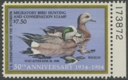 Scan of RW51 1984 MNH F-VF