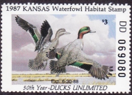 Scan of KS1 "SS" 1987 MNH VF
 First of State
