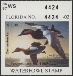 Scan of FL8 1986 MNH VF