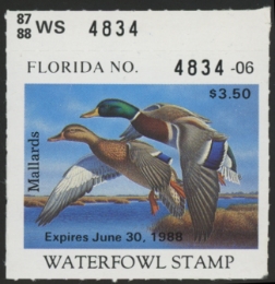 Scan of FL9 1987 MNH VF