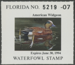 Scan of FL15 1993 MNH VF