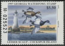 Scan of GA13 1997 MNH VF