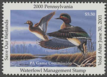 Picture of 2000 Pennsylvania Duck Stamp MNH VF