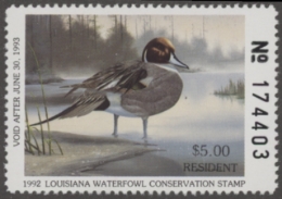 Scan of LA4 1992 MNH VF