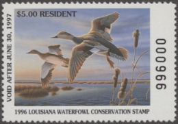 Scan of LA8 1996 MNH VF