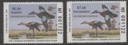 Scan of LA1G/LA1GA 1989 MNH VF
 Governor's Edition