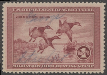 Scan of RW2 1935 Used VF