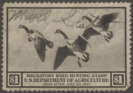 Scan of RW3 1936 Used VF