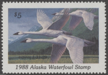 Picture of 1988 Alaska Duck Stamp MNH VF