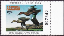 Scan of AZ3 1989 MNH VF