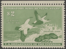 Scan of RW24 1957 MNH VF