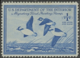 Scan of RW15 1948 Unsigned F-VF