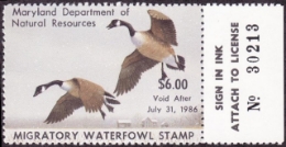 Scan of MD12 1985 MNH VF
