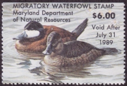 Scan of MD15 1988 MNH VF