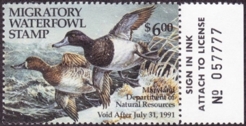 Picture of 1990 Maryland Duck Stamp MNH VF
