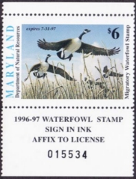Scan of MD23 1996 MNH VF