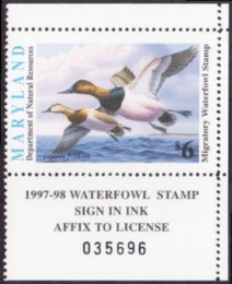 Scan of MD24 1997 MNH VF