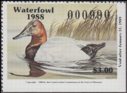 Scan of MO10 1988 MNH VF