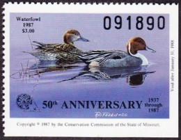 Scan of MO9 1987 MNH F-VF
 FVF