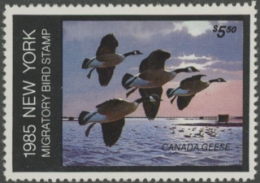 Scan of NY1 1985 MNH VF
 First of State