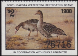 Scan of SD8 1988 MNH VF