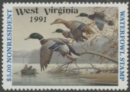 Scan of WV5 1991 MNH VF