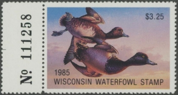 Picture of 1985 Wisconsin Duck Stamp MNH VF