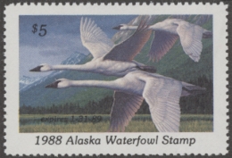 Picture of 1988 Alaska Duck Stamp MNH VF