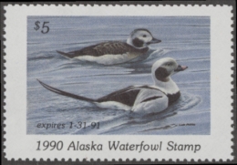 Picture of 1990 Alaska Duck Stamp MNH VF