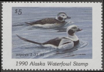 Picture of 1990 Alaska Duck Stamp MNH VF