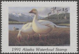 Picture of 1991 Alaska Duck Stamp MNH VF