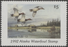 Picture of 1992 Alaska Duck Stamp MNH VF