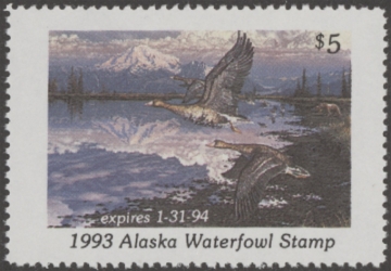 Picture of 1993 Alaska Duck Stamp MNH VF