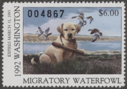 Scan of WA7 1992 MNH VF