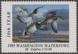 Scan of WA10 1995 MNH VF