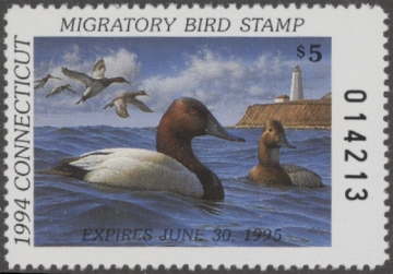 Picture of 1994 Connecticut Duck Stamp MNH VF