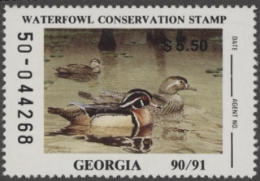 Scan of GA6 1990 MNH VF